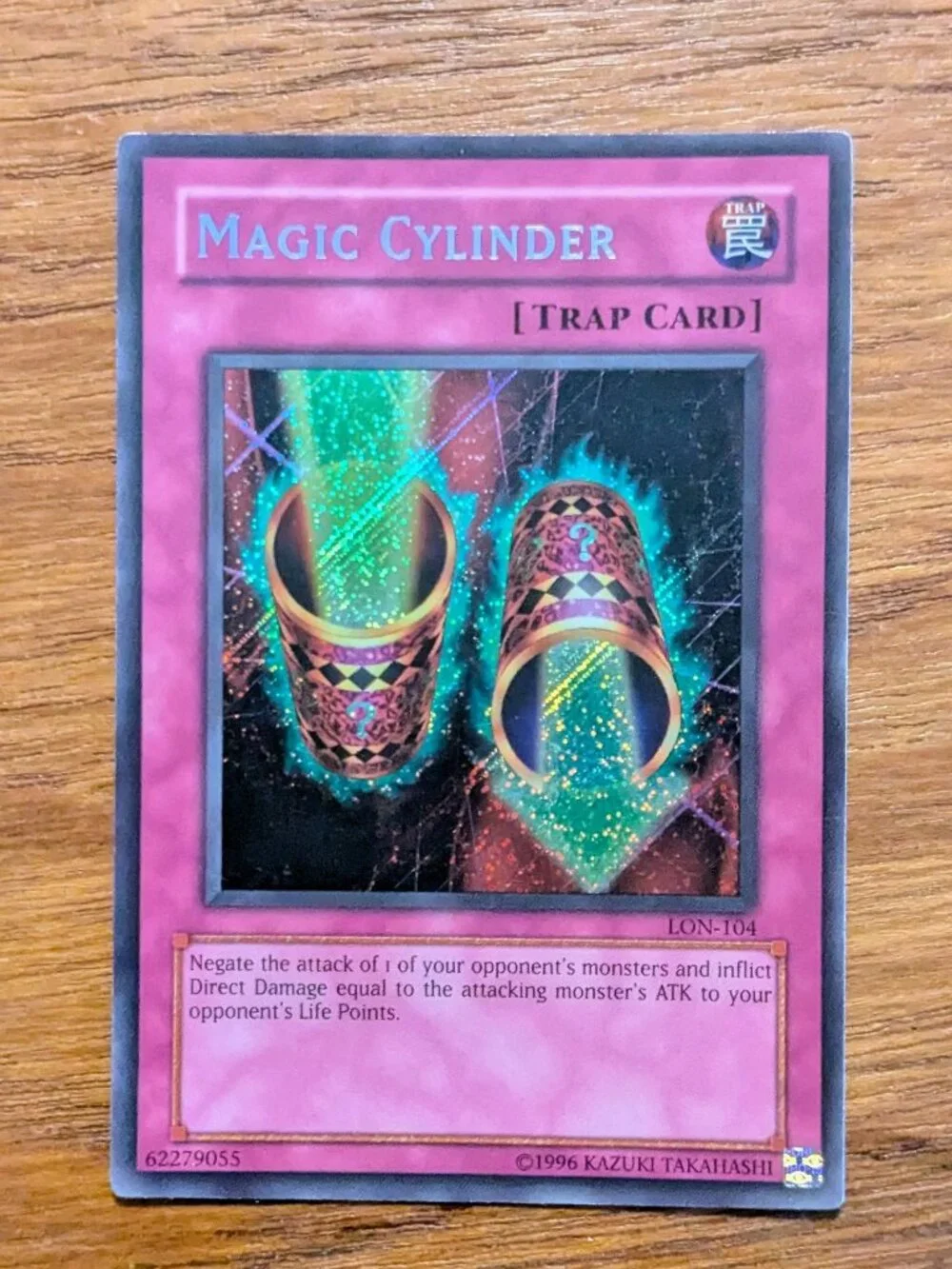 Yu-Gi-Oh! Magic Cylinder LON-104 Secret Rare Unlimited Edition LP/NM Vintage